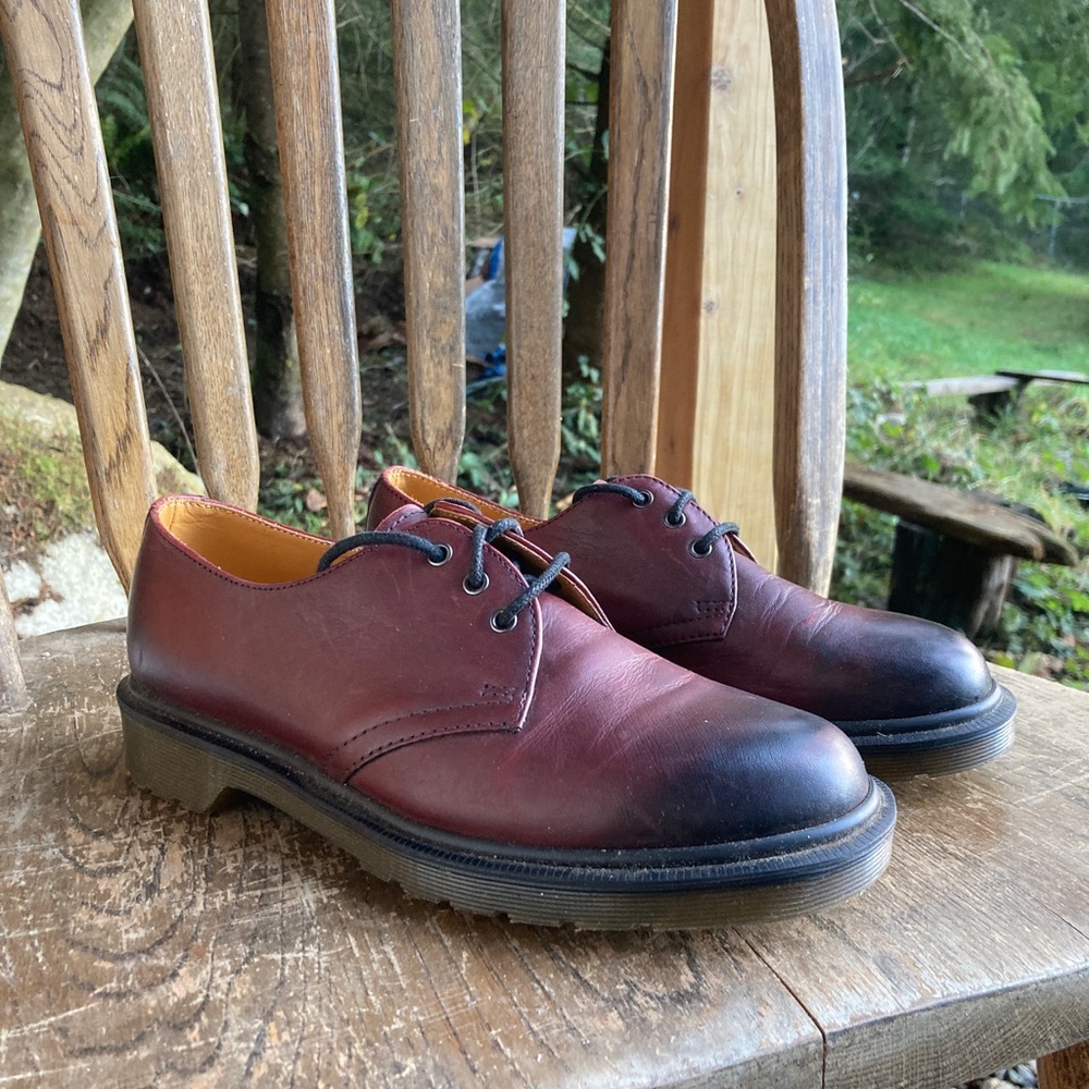 Dr. Martens 1461 Leather Oxford Shoes, Size EU 38